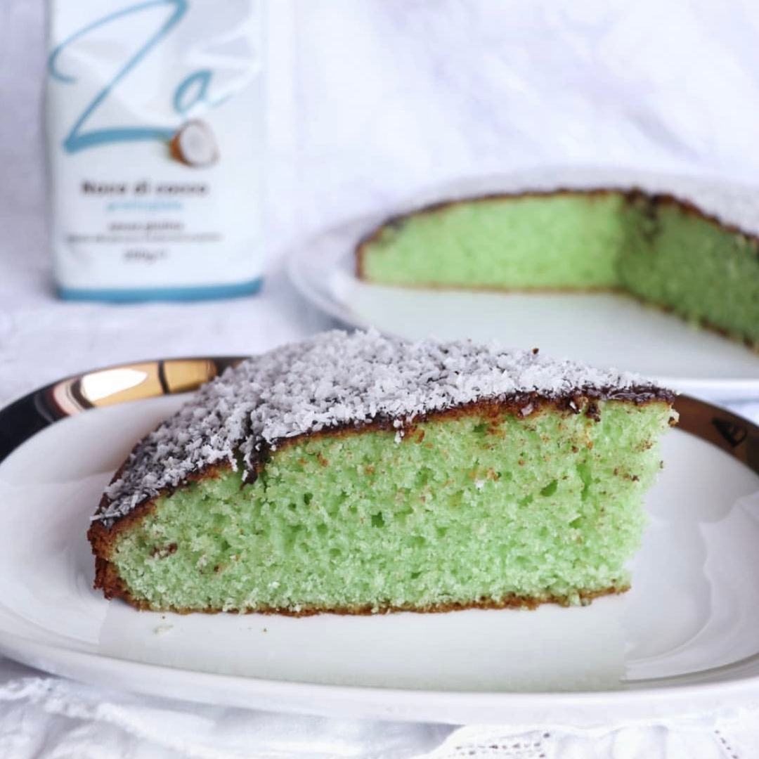 Torta cocco e menta